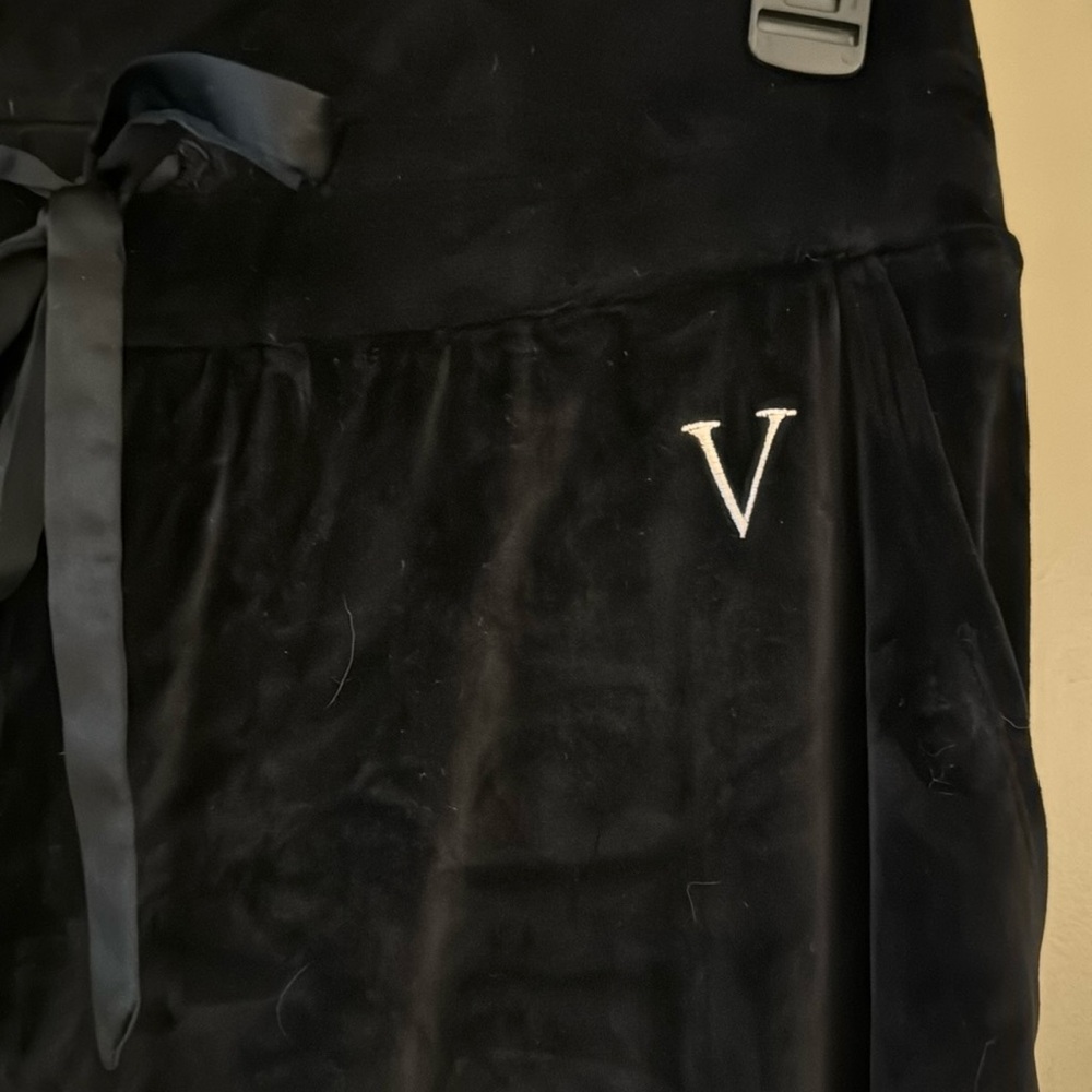 Velour jogger pants